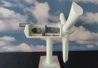 custom made model of nacelle风力发电机